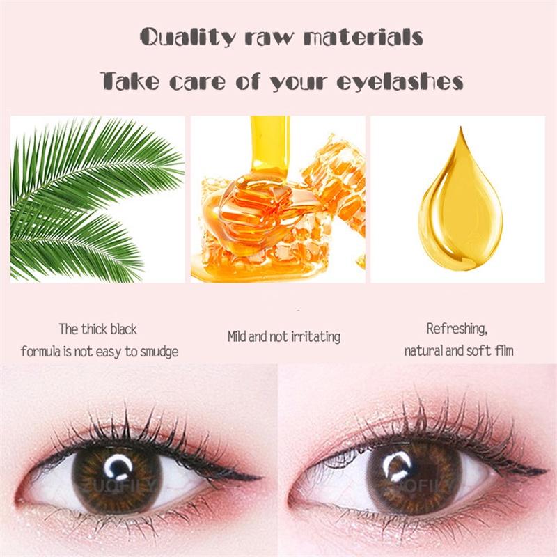 Mascara SUAKE Chống Thấm Nước Chuốt Cong Mi Tự Nhiên