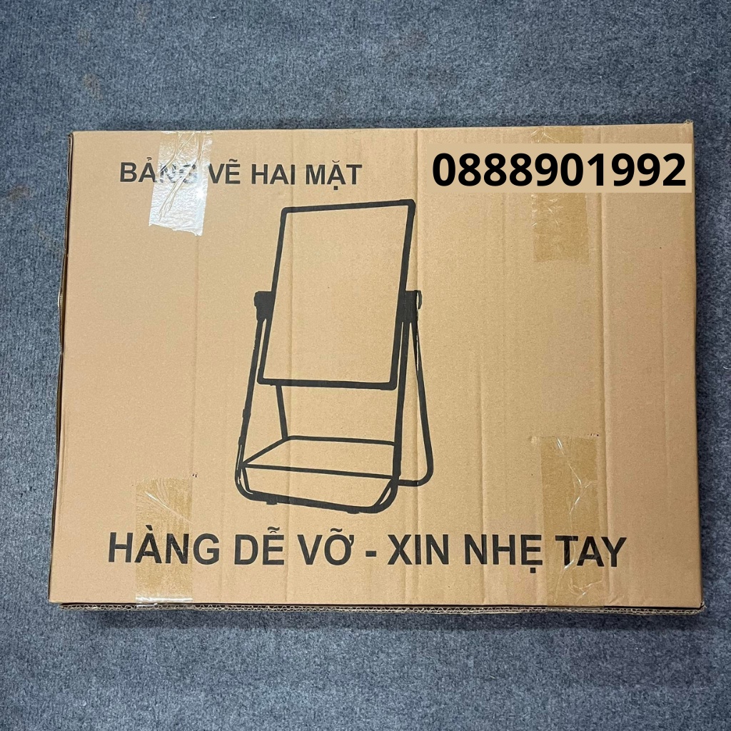 Bảng học sinh 2 mặt học chữ cho bé mầm non, phát triển khả năng hội họa cho trẻ em có nâng hạ chiều cao