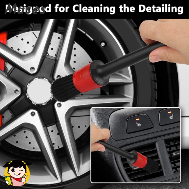 Set 10 Cọ Vệ Sinh Chi Tiết Chuyên Dụng Cho Xe Hơi