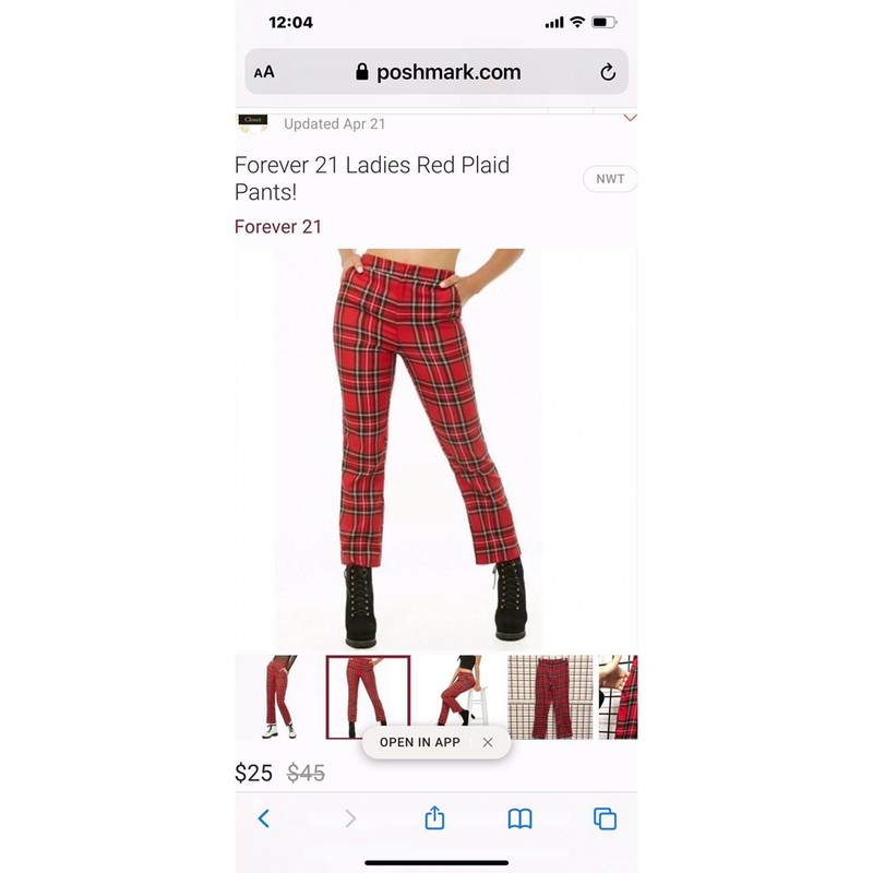 Quần ống suông F21