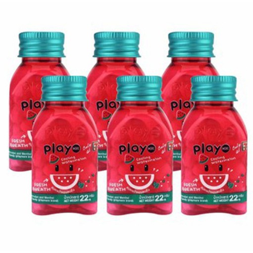 Combo 6 Lọ kẹo dưa hấu 22 viên