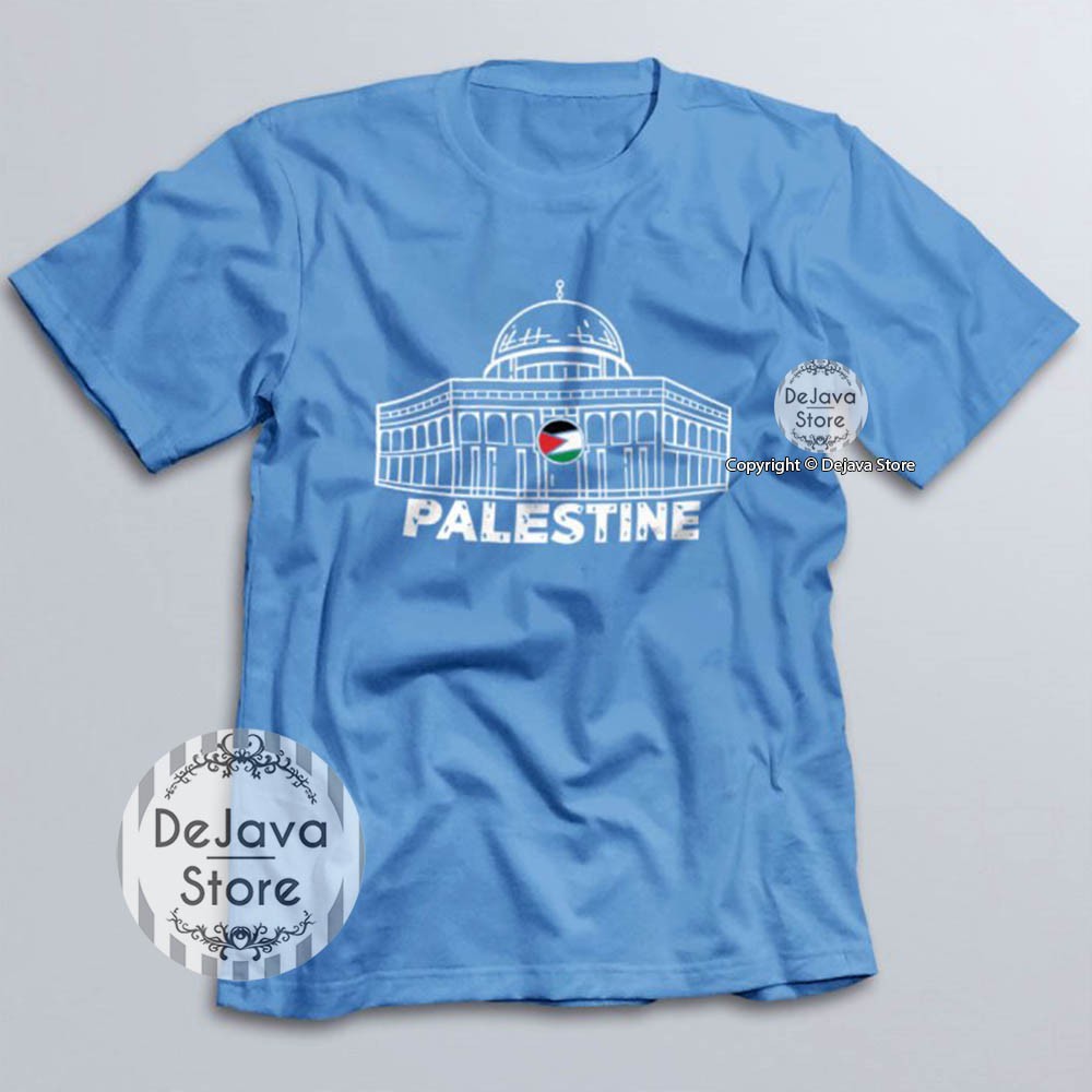 Áo Thun Hồi Giáo Palestine Al Aqsa The First Qibla Palestine Jerussalem 8181