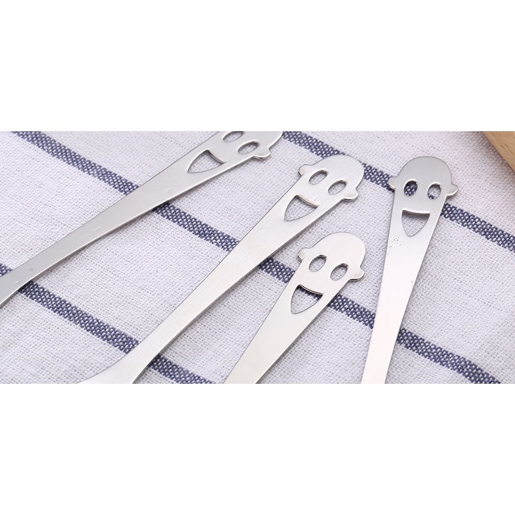 Muỗng Cà Phê Inox Hình Mặt Cười Dễ Thương