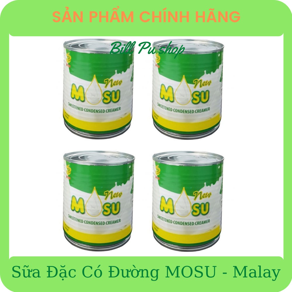 Combo 4 lon Sữa đặc có đường MOSU 390g - Nhập khẩu