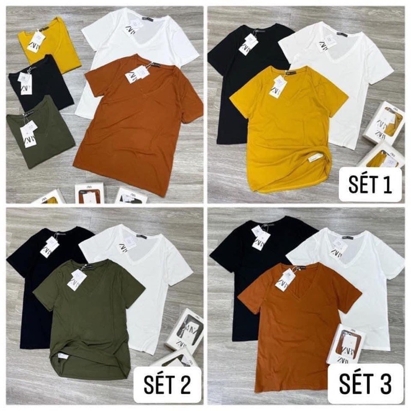 Set 3 áo Zara hàng vnxk