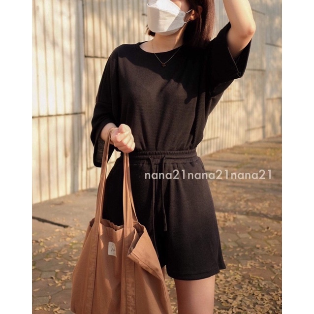 Set áo pull và quần short