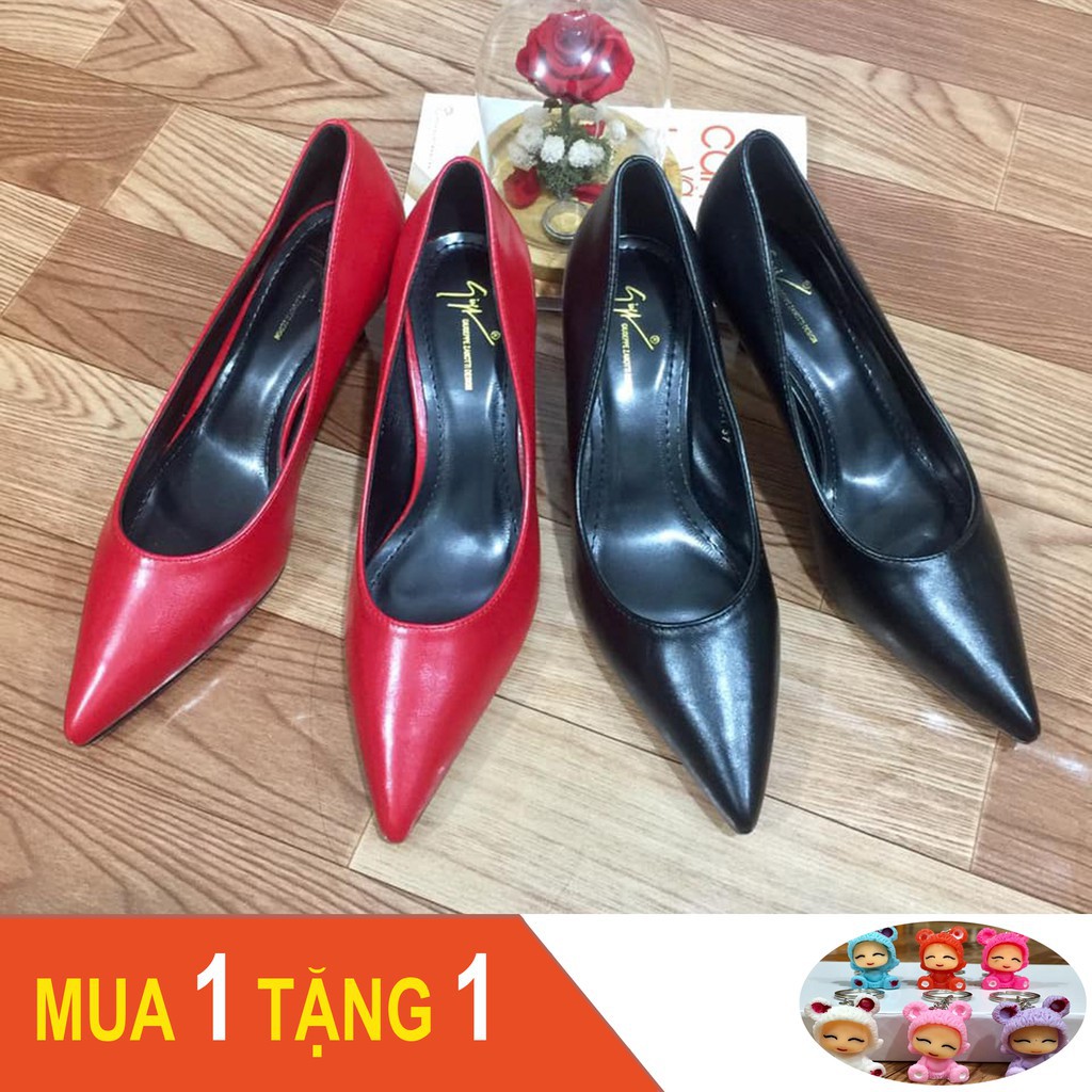 Giày cao gót mũi nhọn ( Ảnh thật kèm video)