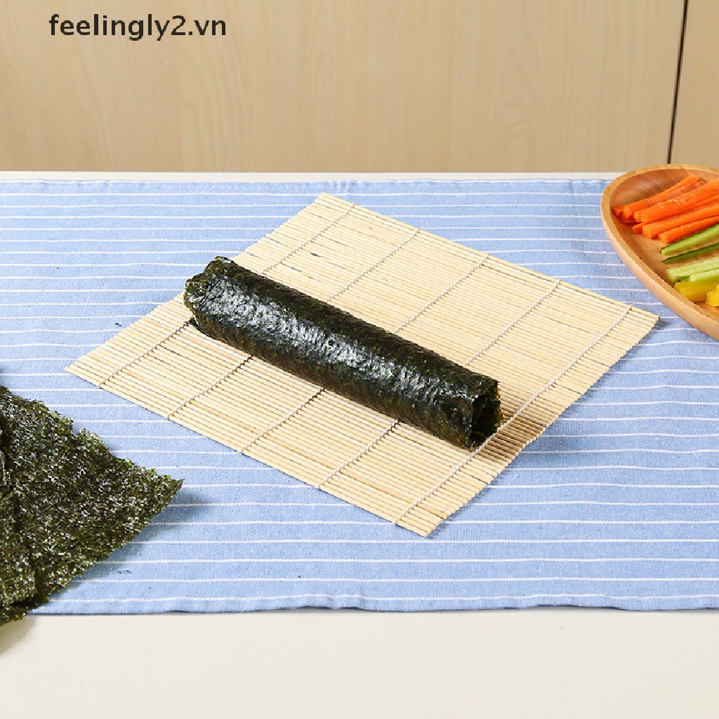 Thảm Cuộn sushi Diy Bằng Tre Tiện Lợi