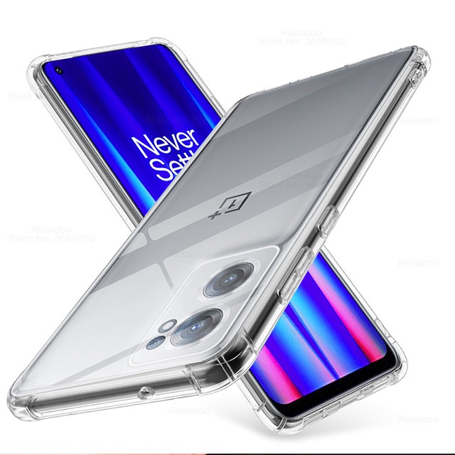 Ốp Điện Thoại Silicon Trong Suốt Chống Sốc Cho OnePlus Nord CE 2 Lite 5G OnePlus 10 9 Pro 9R 8 8T 7 7T Pro 6T Nord N10 5G CE 2 5G