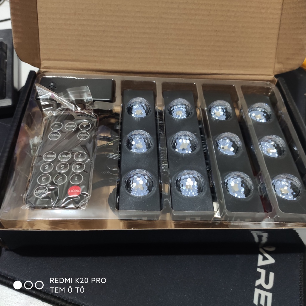 Led nháy theo nhạc trang trí cabin xe tải, xe con