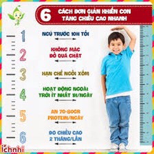 Sữa tăng chiều cao, bổ sung canxi phát triển chiều cao tối đa (Liệu trình 2 túi tặng bình)
