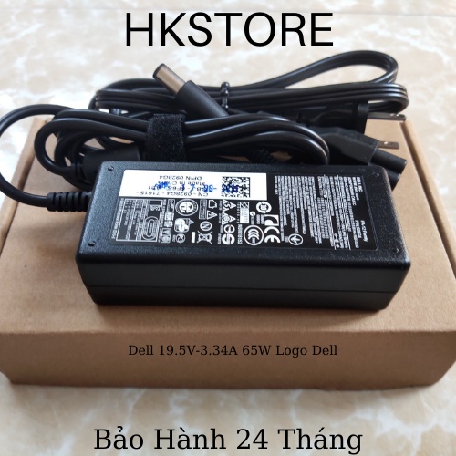 Sạc Laptop Dell 19.5V-3.34A 65W kim to Dell 3441 3442 3541 3542 14R 15R A840 3340 E5540 E6400 E6420 N4110 N5110 14z-5423