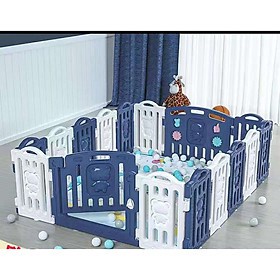 QUÂY BÓNG CHO BÉ - QUÂY CŨI CHO BÉ - GẤP GỌN KÍCH THƯỚC 1M5X1M9 TẶNG KÈM THẢM VÀ 100 QUẢ BÓNG