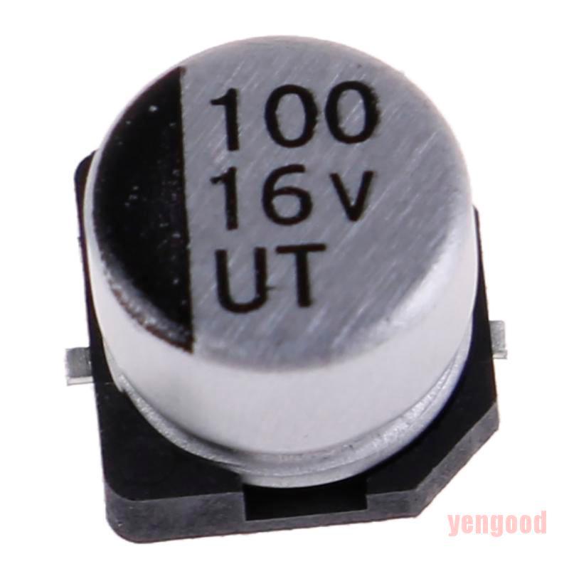Set 20 Tụ Điện Smd 6x5 mm 16v 100uf Chuyên Dụng