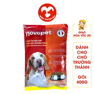 Thức Ăn Cho Chó Hạt Novopet Dành Cho Chó Trưởng Thành Gói 400g - Miki Petshop