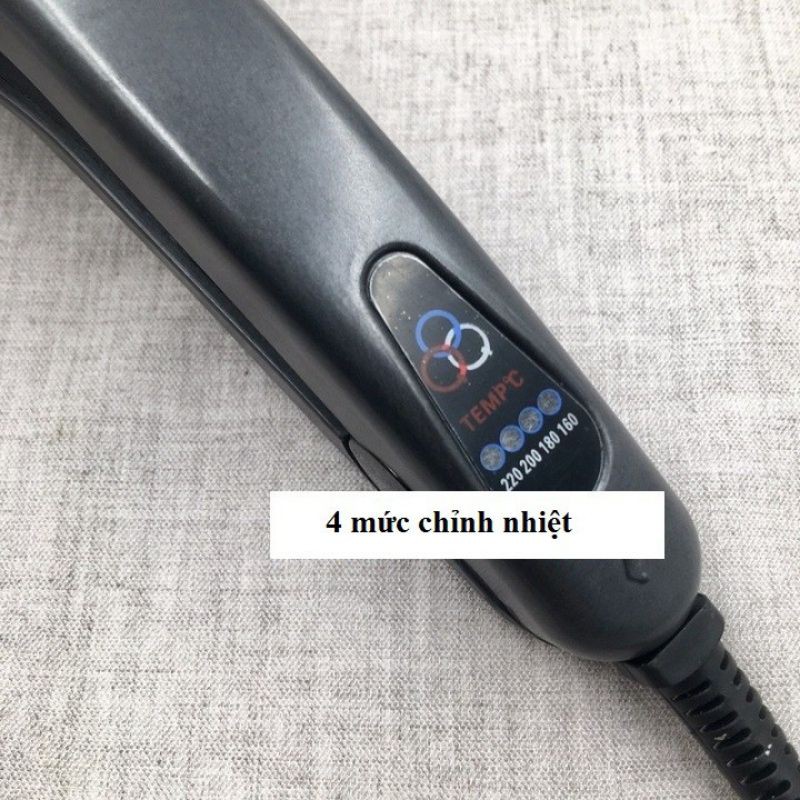 MÁY   DUỔI  TÓC  BẢN  LỚN  CHỈNH  NHIỆT   ĐÔ