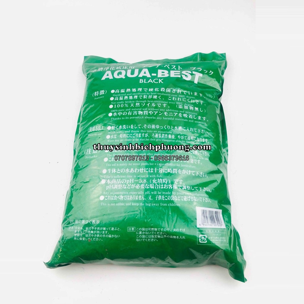 1KG PHÂN NỀN AQUA BEST CỦA NHẬT - PHÂN NỀN THUỶ SINH