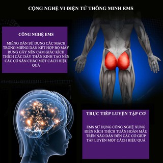 Máy massage EMS hip trainer hỗ trợ săn chắc mông
