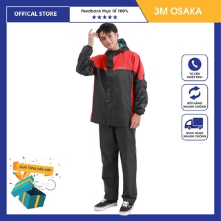 Áo mưa bộ cao cấp hai lớp siêu chống thấm, bộ quần áo đi mưa tốt