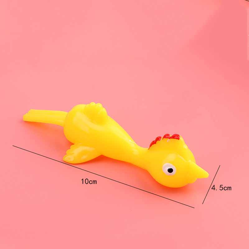 Đồ Chơi Gà Thổ Nhĩ Kỳ Bằng Cao Su Co Giãn Gắn Tường Vui Nhộn