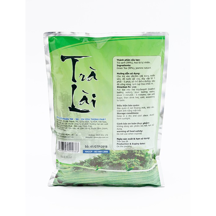 Trà Lài GTP – Lục Trà Hương Nhài 1000g Gia Thịnh Phát