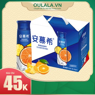 Sữa Chua Uống Cao Cấp Vị Cam Dứa An Mộ Hy 230g