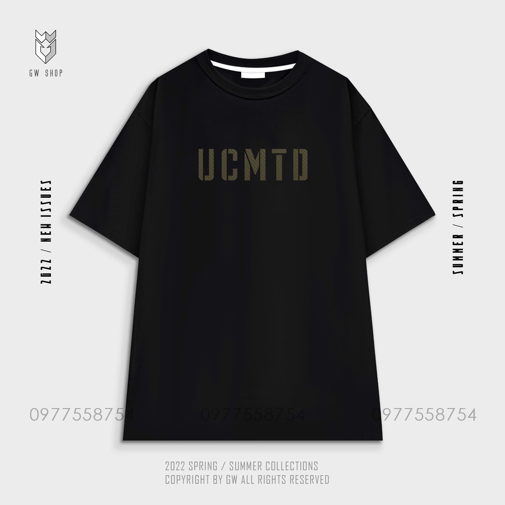 Áo thun nam nữ Unisex UCMTD , áo phông tay lỡ in local brand - GW Shop