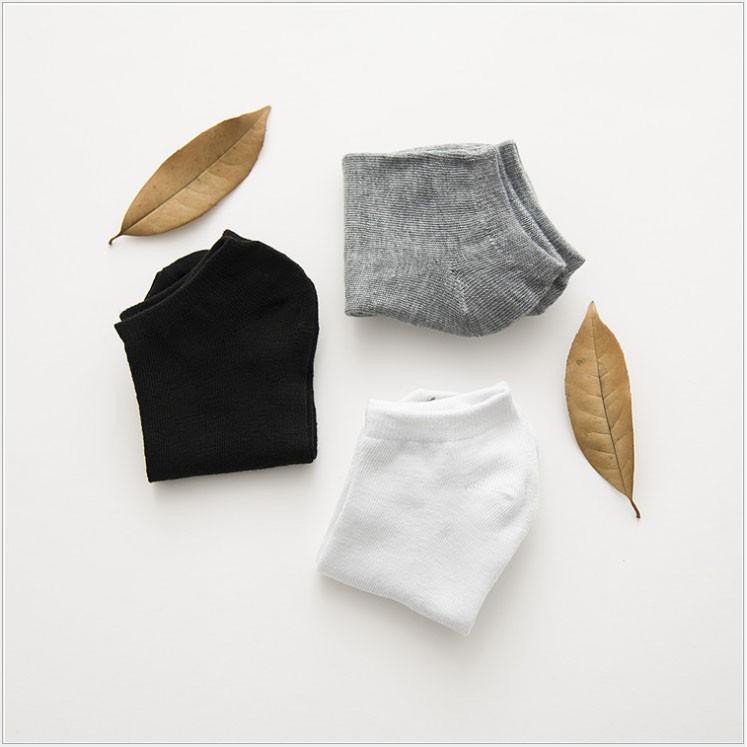 Tất nam cổ ngắn, vớ nam nữ cotton cao cấp xuất dư TAT01