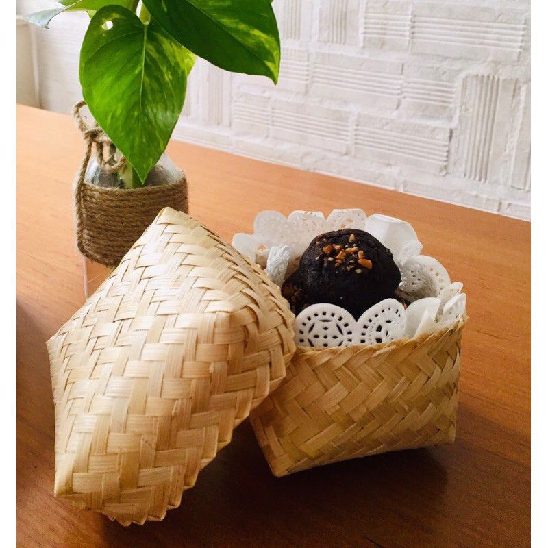 Hộp tre giỏ tre làn tre mini