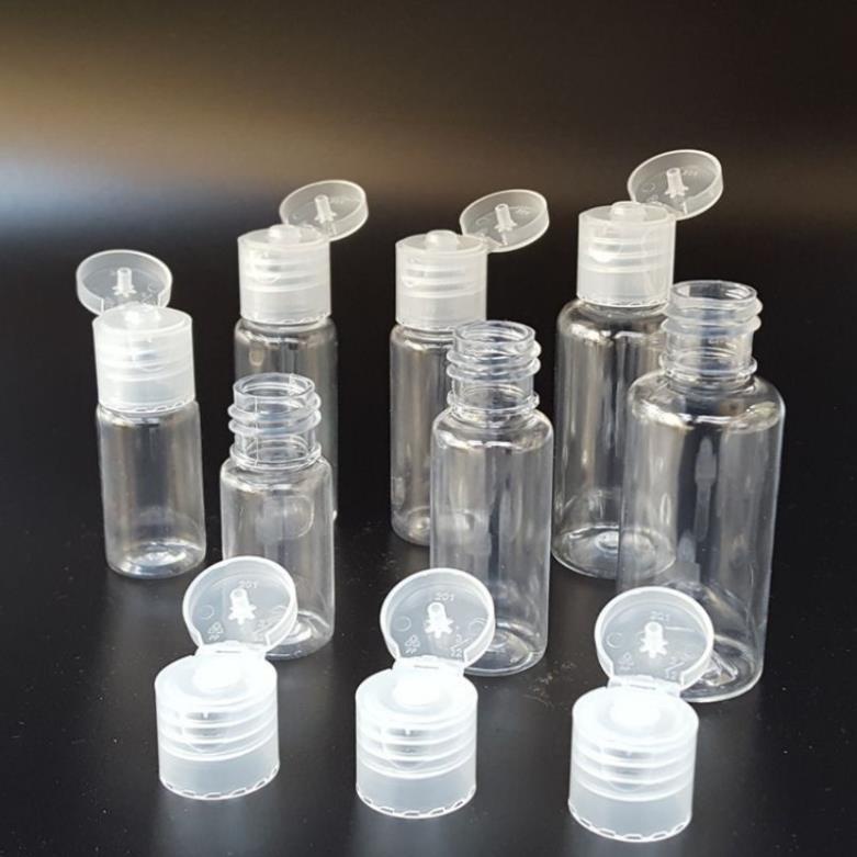 Chai Chiết Mĩ Phẩm ❤ GIÁ TỐT NHẤT ❤ [50ml,100ml] Chựa lọ nhựa pet nắp bật chiết mỹ phẩm, chiết gel , phụ kiện du lịch