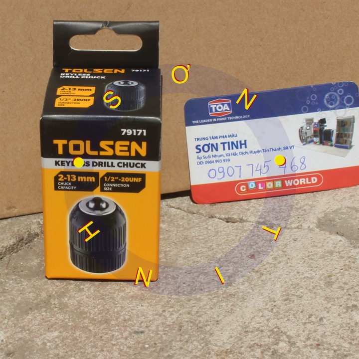 Đầu Kẹp Mũi Khoan 13mm (Không cây khoá) Tolsen 79171