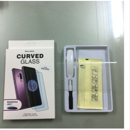 Dán kính cường lực + keo UV cho Samsung Galaxy Note 9 - Full màn hình