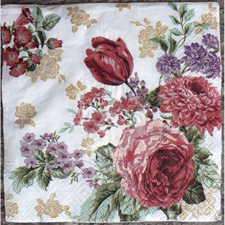 Paper napkin paper naper napkin 27 decoupage hình hoa
