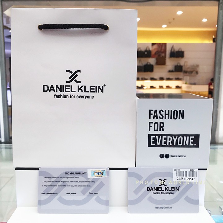 Đồng Hồ Nữ Daniel Klein DK.1.12256 [ Chính Hãng Full Box ] Kính Mineral - Chống Nước - Chống Xước - Dây Da Cao Cấp