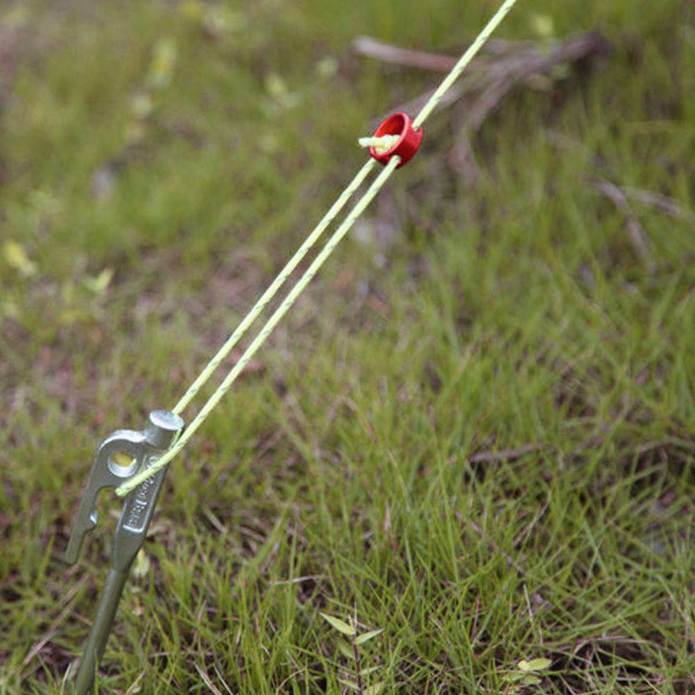 MUVAKO Set 10 Khóa Dây Lều Chống Gió Đa Năng Có Thể Điều Chỉnh