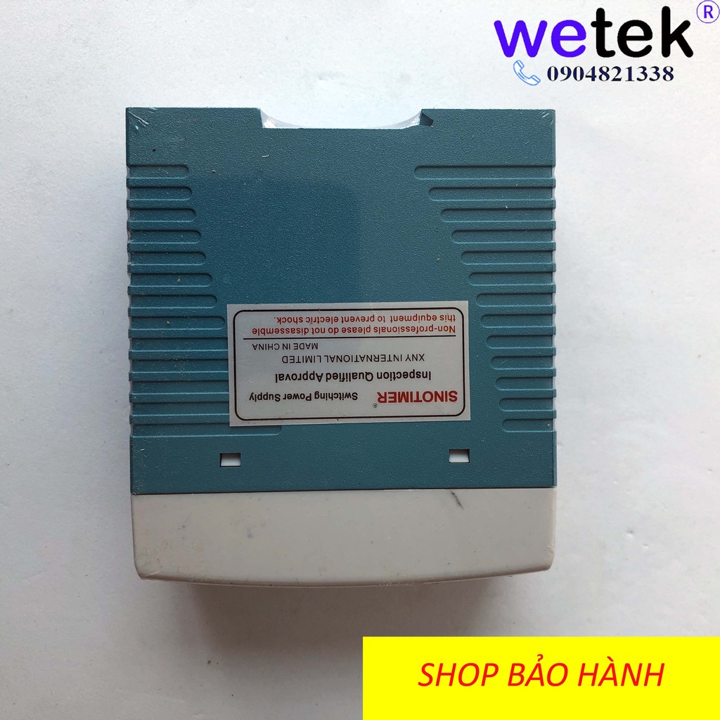 Nguồn xung cài DIN rail thương hiệu Sinotimer MDINR-60-24, 60W, 24Vdc, SMPS, hàng hãng có giấy tờ, chứng chỉ, bảo hành