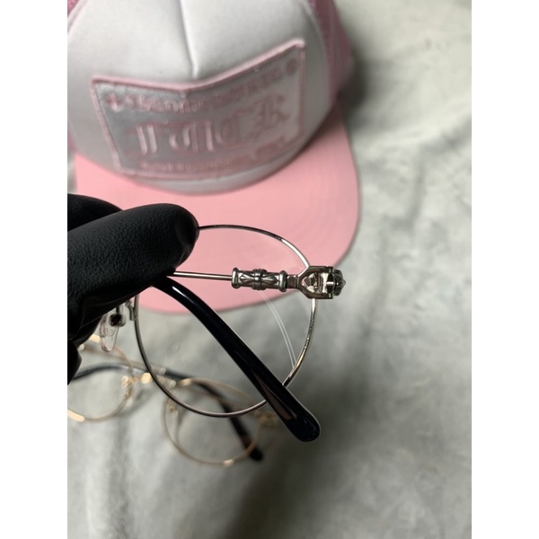 Kính unisex chrome heart bubba bạc cao cấp fullbox.