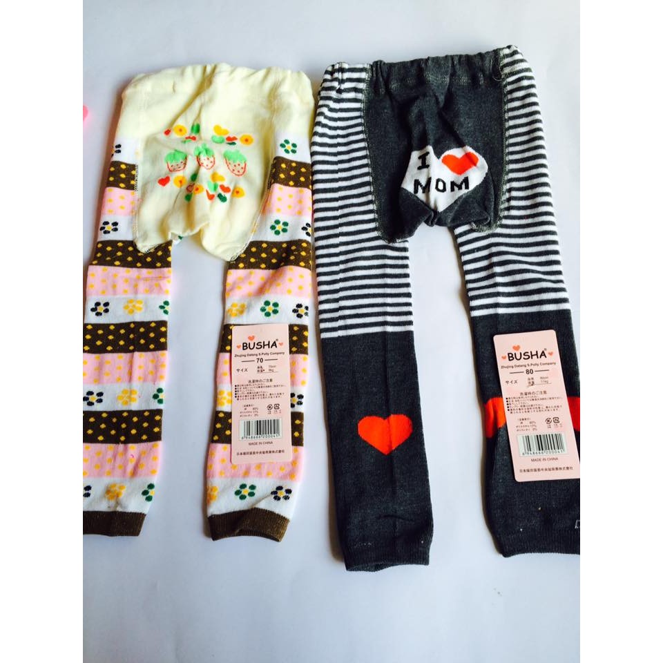 COMBO 5 QUẦN LEN MÔNG THÚ CHO BÉ