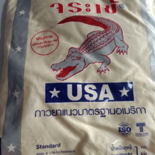 Keo chà ron cá sấu màu trắng