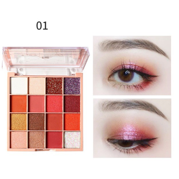 Bảng Phấn Mắt Lameila 16 ô màu Eye Shadow 3043 | BigBuy360 - bigbuy360.vn