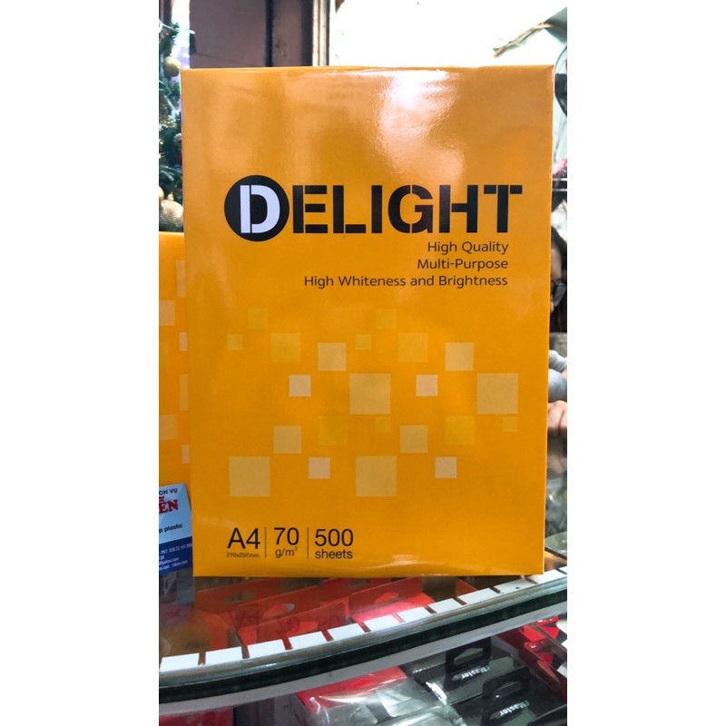 Giấy In văn phòng Delight 70g (500tờ/xấp)