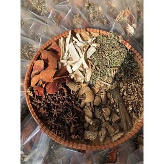 Lá xông toàn thân gói 200gr chia 2 lần xông