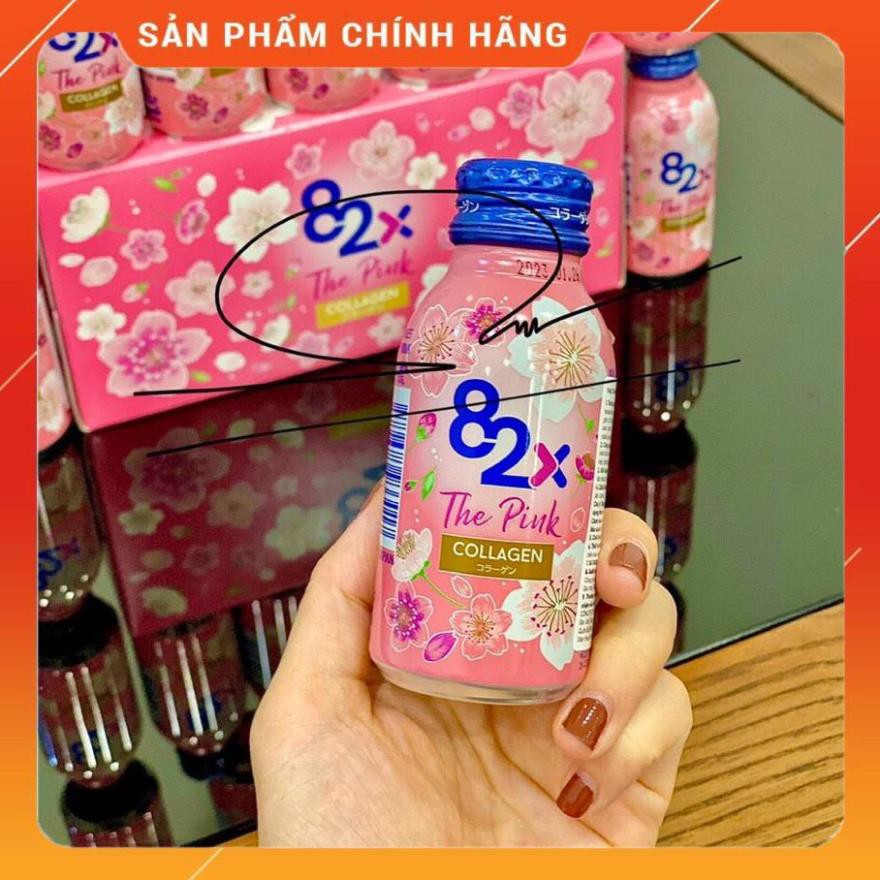 [Chính Hãng] Collagen 82X The Pink Collagen nhật bản, lốc 10 chai