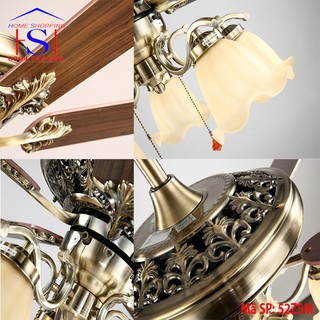 Đèn quạt trần - Quạt đèn trần trang trí