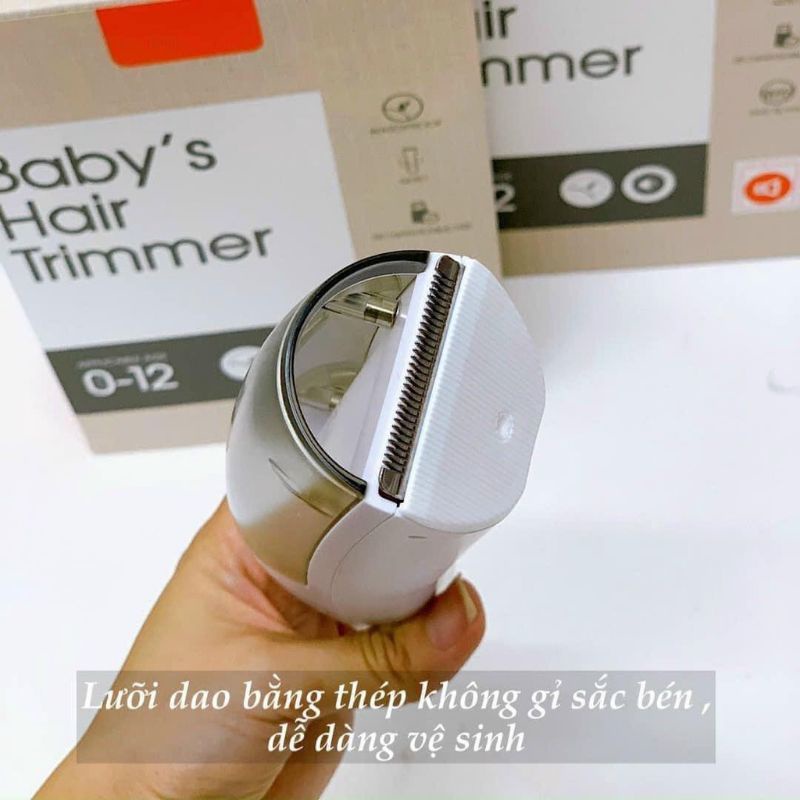 Tông đơ cắt tóc trẻ em, hút tóc tự động Kichilachi Kichi