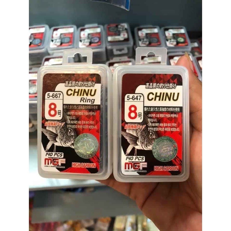 LƯỠI CÂU CÁ CHINU RING MGF CAO CẤP