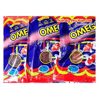 Thức ăn Omega cho cá cảnh Viên Trung 500g 4ly hạt vừa