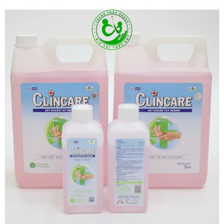 [Chính Hãng+ Tặng Vòi Xịt] Nước Rửa Tay Khô CLINCARE Loại 500ml