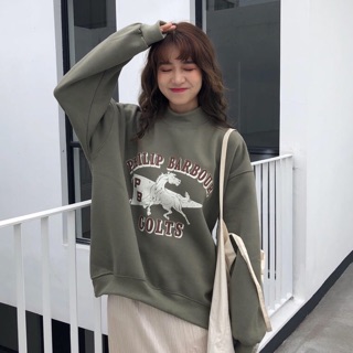 [Ảnh thật ở cuối] Áo sweater ulzzang Unicorn