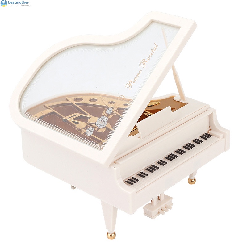 Hộp Nhạc Hình Đàn Piano Cổ Điển Trang Trí Phòng Ngủ